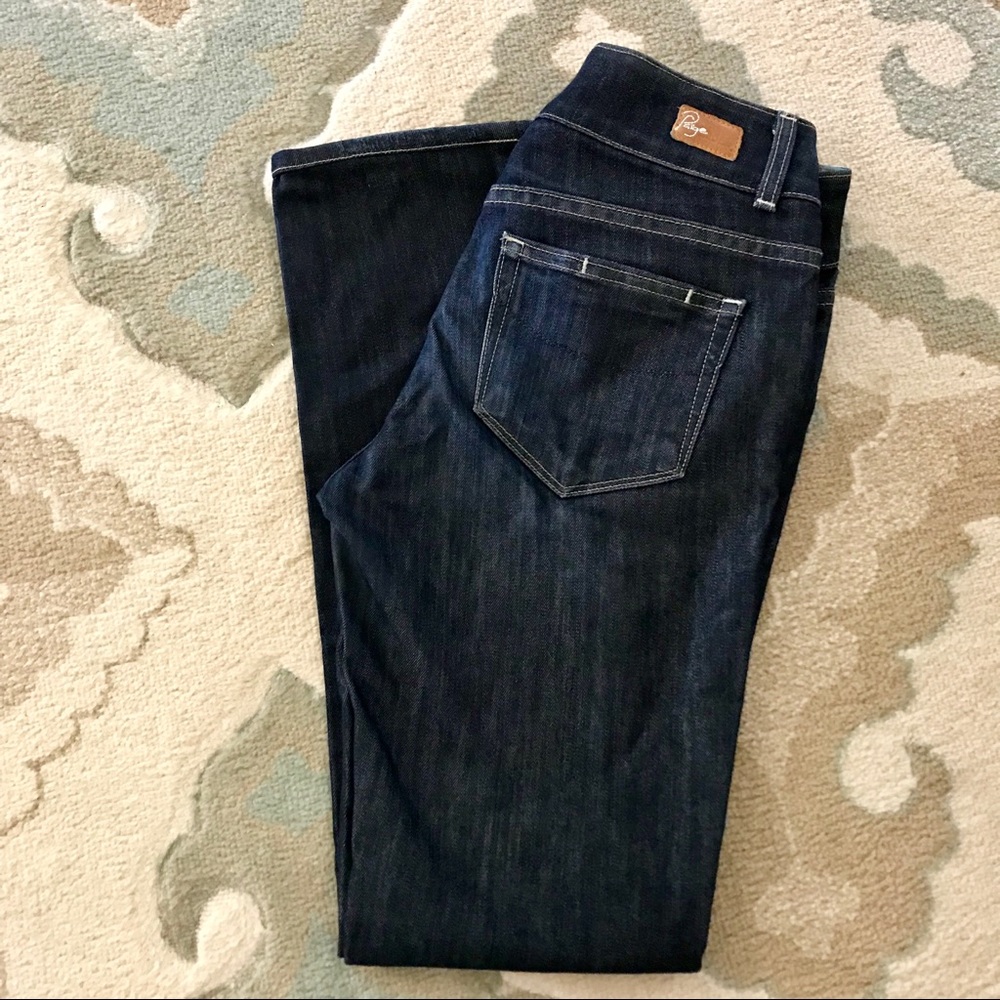 ✨EUC Paige Hidden Hills Straight Legs Jeans
